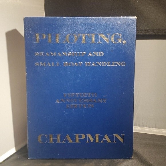 VTG Chapman’s Nautical Guide | 50th Anniversary Ed w/ Slipcase (1972) Seamanship - Picture 1 of 16